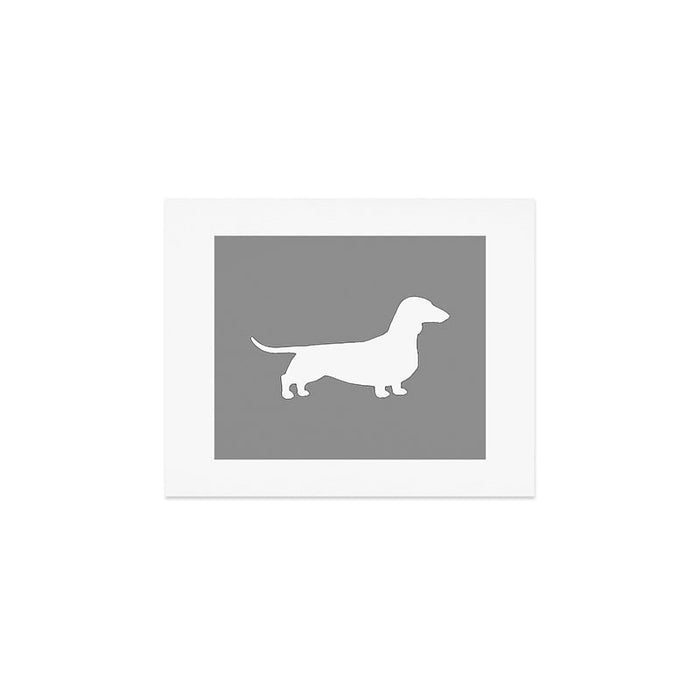 Dachshund Silhouette(s) Wiener Dog Art Print Gallery Image 1