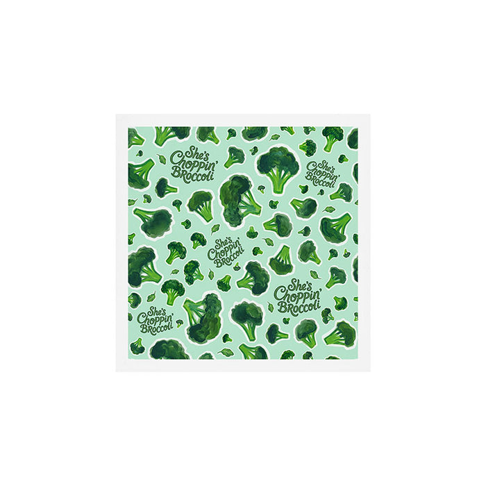 She's Choppin' Broccoli Gen X Humor Novelty Art Print Gallery Image 1