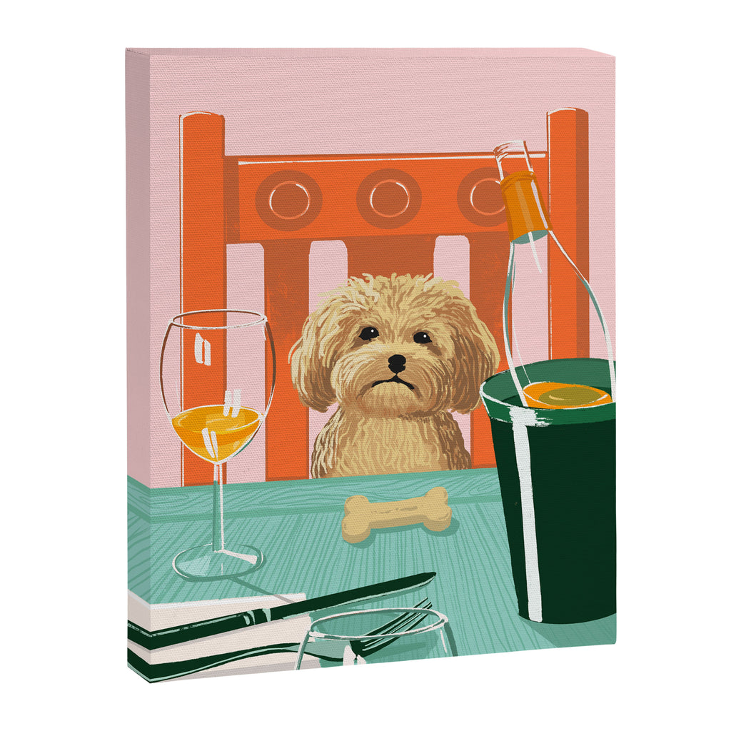 Brunch with Bailey Canvas Print Gallery Image 6