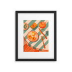 Golden Hour Aperitivo Framed Art Print Gallery Image 5