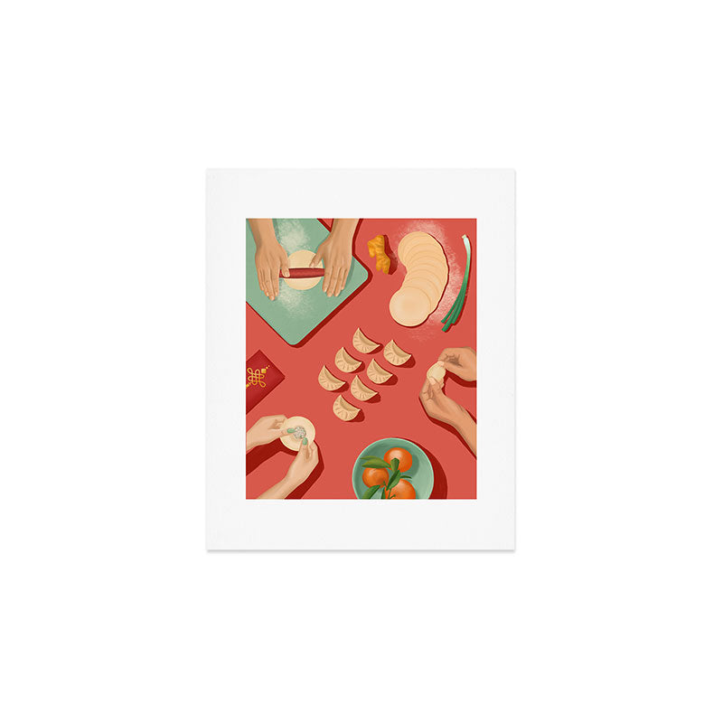 Home for Lunar New Year Art Print Gallery Image 1