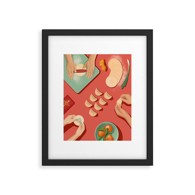 Home for Lunar New Year Framed Art Print Gallery Image 1