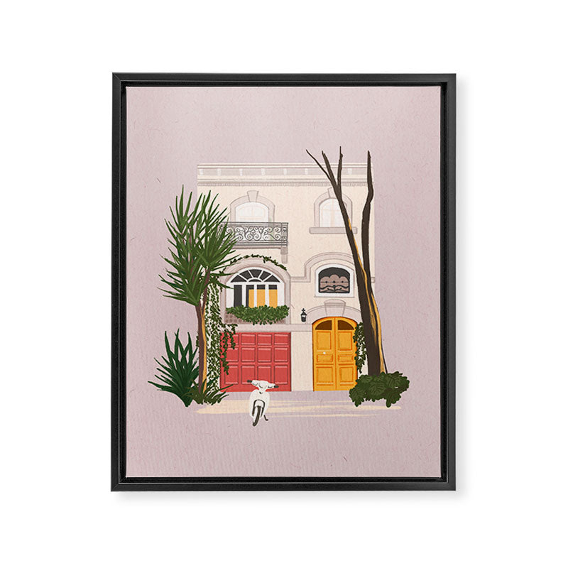 Mexico City Afternoon (2022 version) Framed Canvas Print Gallery Image 6