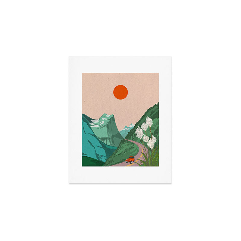 Montana Mountain Escape Art Print Gallery Image 1