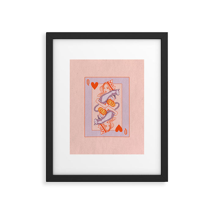 Queen of my heart Framed Art Print Gallery Image 1