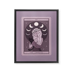 The Empress Mystical and Whimsical Tarot Art Framed Canvas Print Gallery Image 6