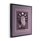 The Empress Mystical and Whimsical Tarot Art Framed Canvas Print Gallery Image 2