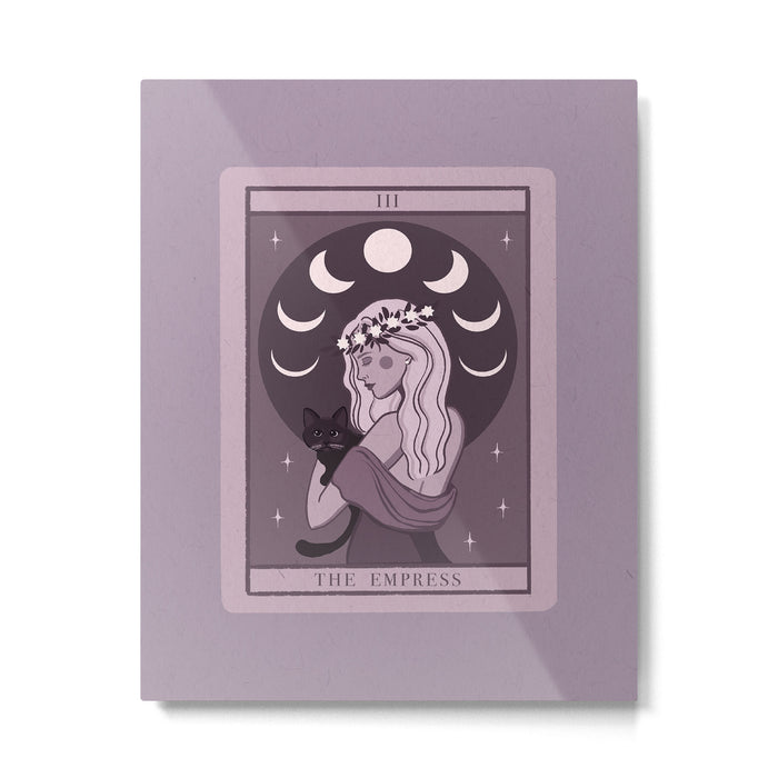 The Empress Mystical and Whimsical Tarot Art Metal Print Gallery Image 1