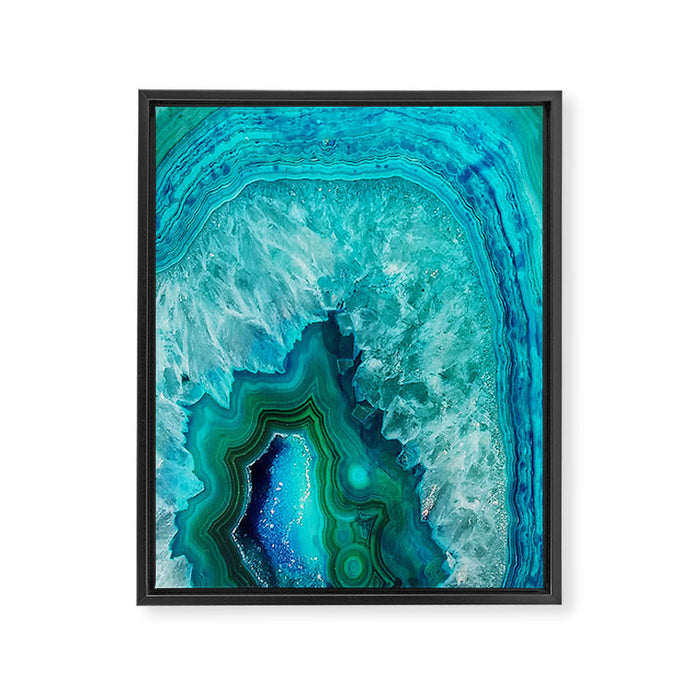 Geode Framed Canvas Print Gallery Image 1