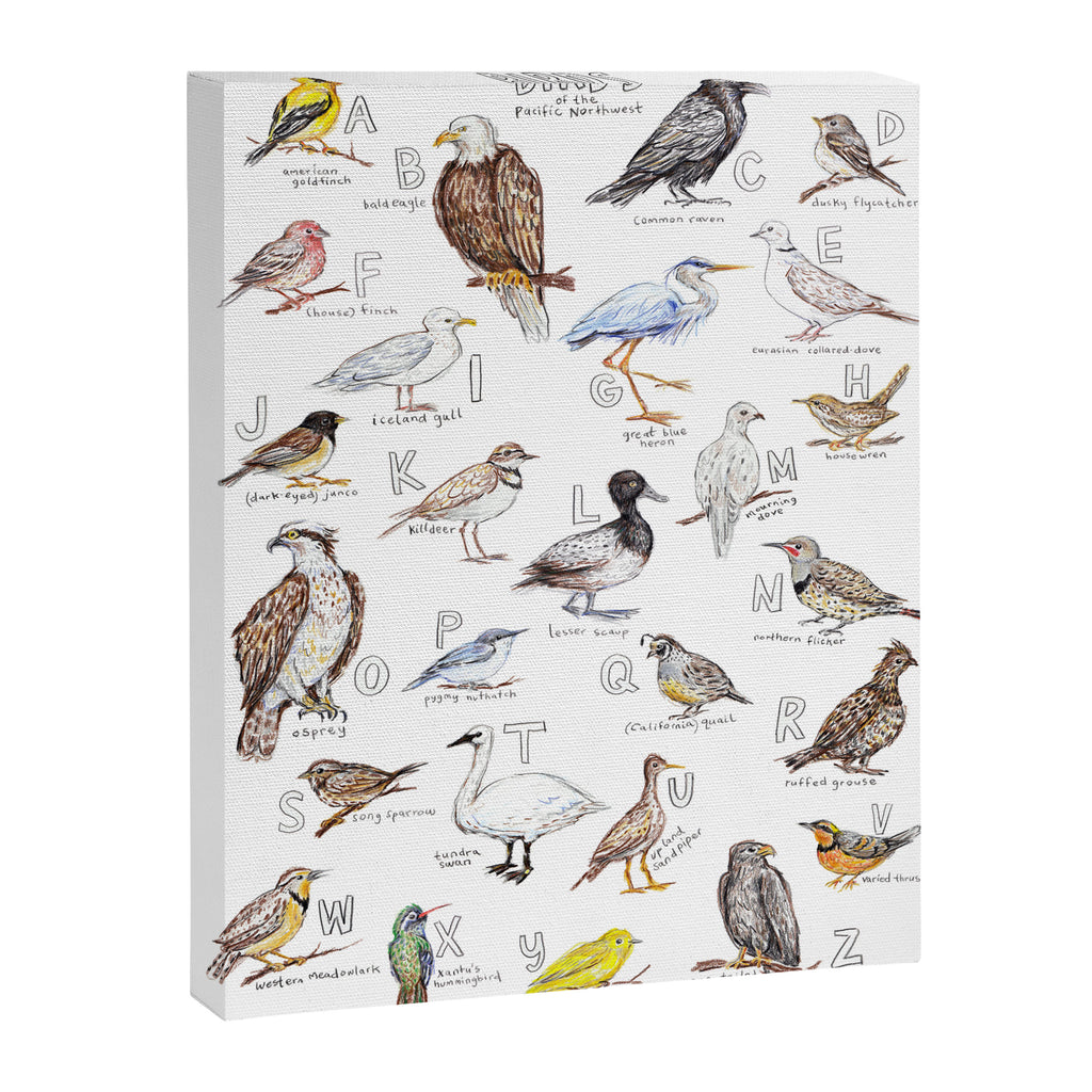 Birds of the Pacific Northwest Canvas Print Gallery Image 6