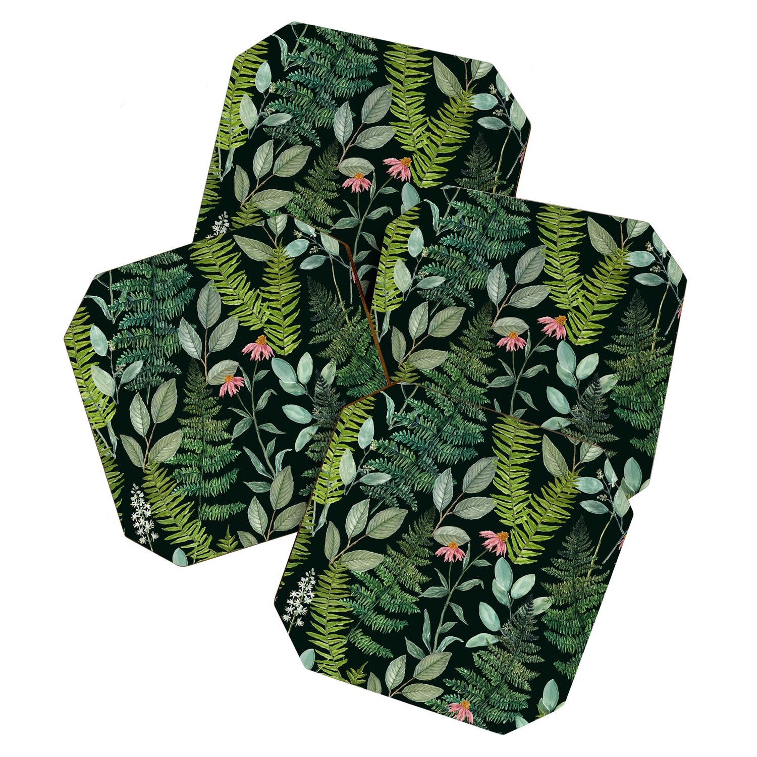 Pacific Northwest Plants Coaster Gallery Image 1