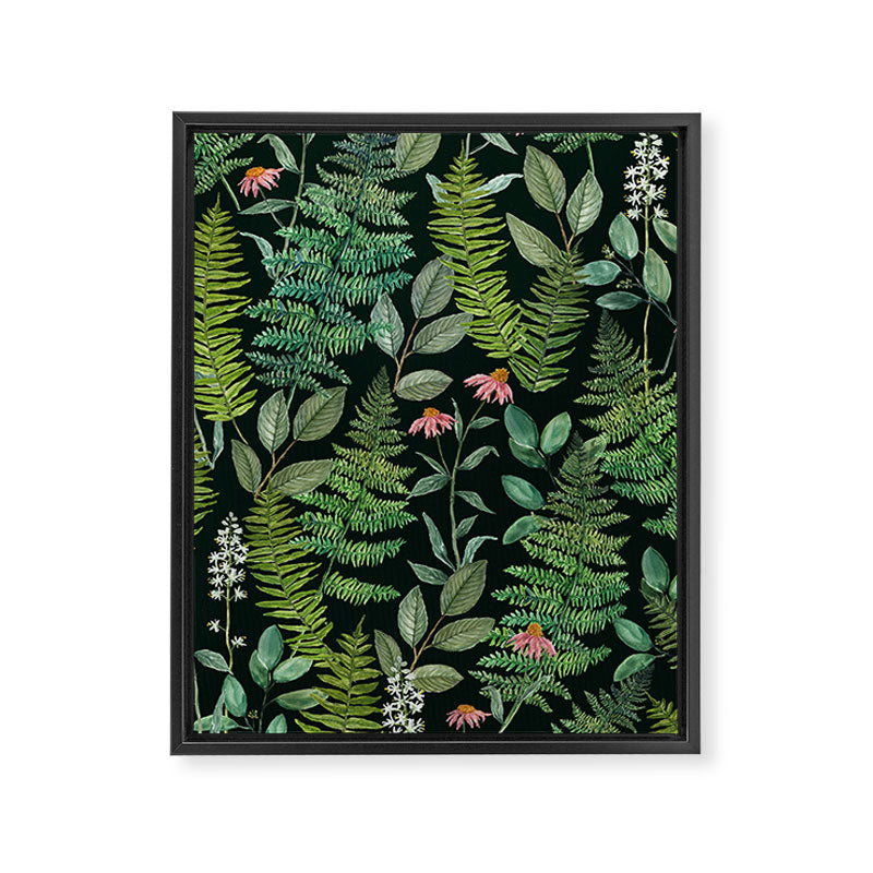 Pacific Northwest Plants Framed Canvas Print Gallery Image 8