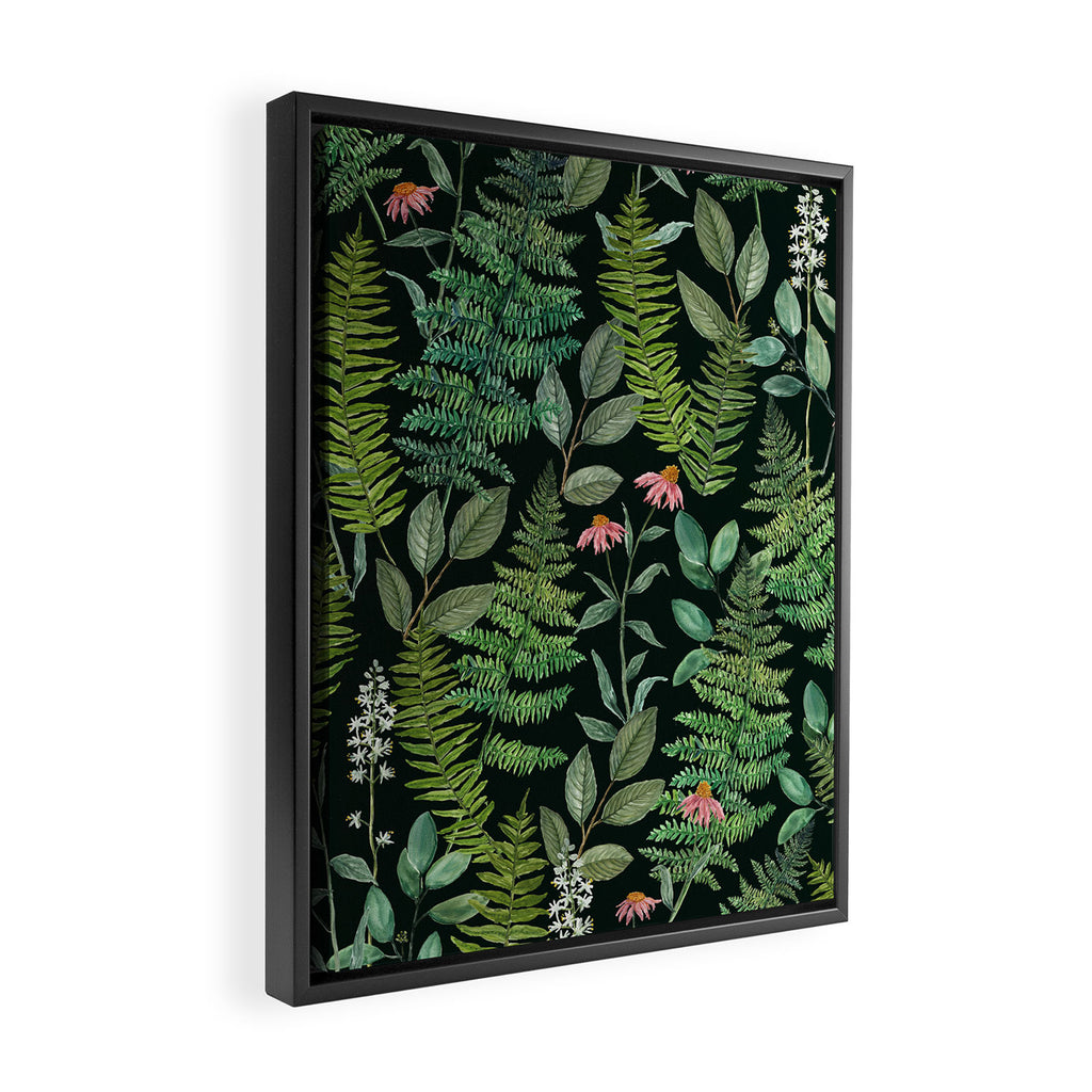 Pacific Northwest Plants Framed Canvas Print Gallery Image 2