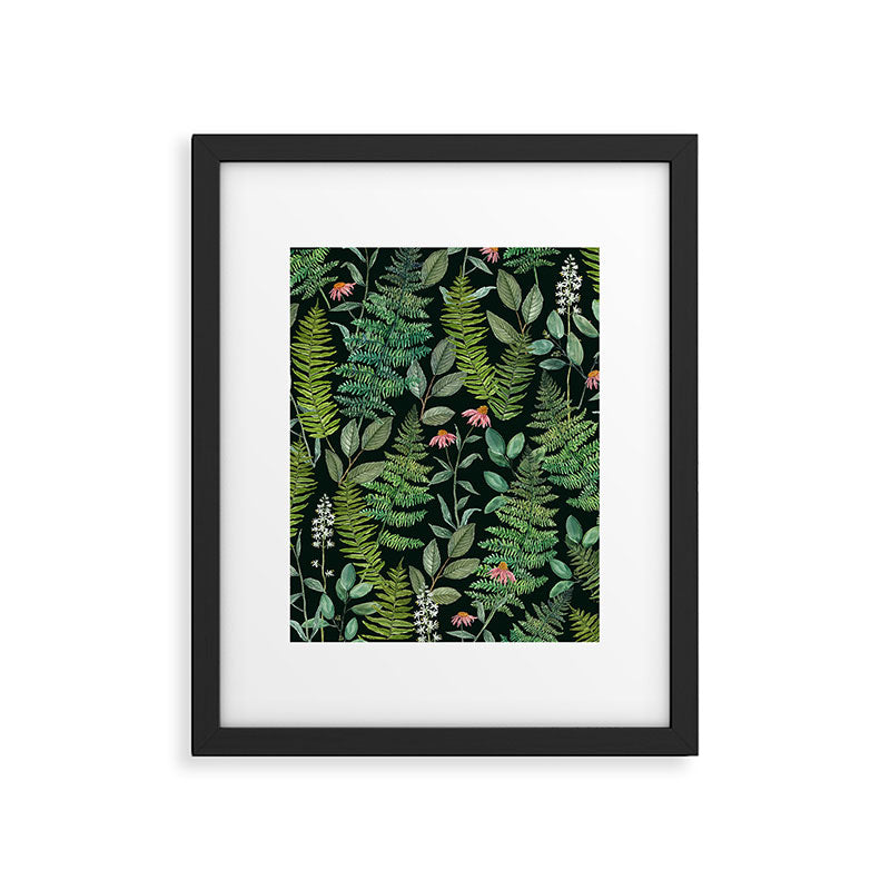 Pacific Northwest Plants Framed Art Print Gallery Image 6