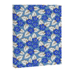 Tossed sakura flowers in blue Canvas Print Gallery Image 8
