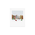 Christmas in the Village Art Print Gallery Image 1