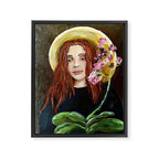 The Orchid Farmer Acrylic Painting Framed Canvas Print Gallery Image 6