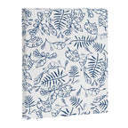 Tropical Plant Boho Chinoiserie Blue and White Canvas Print Gallery Image 8