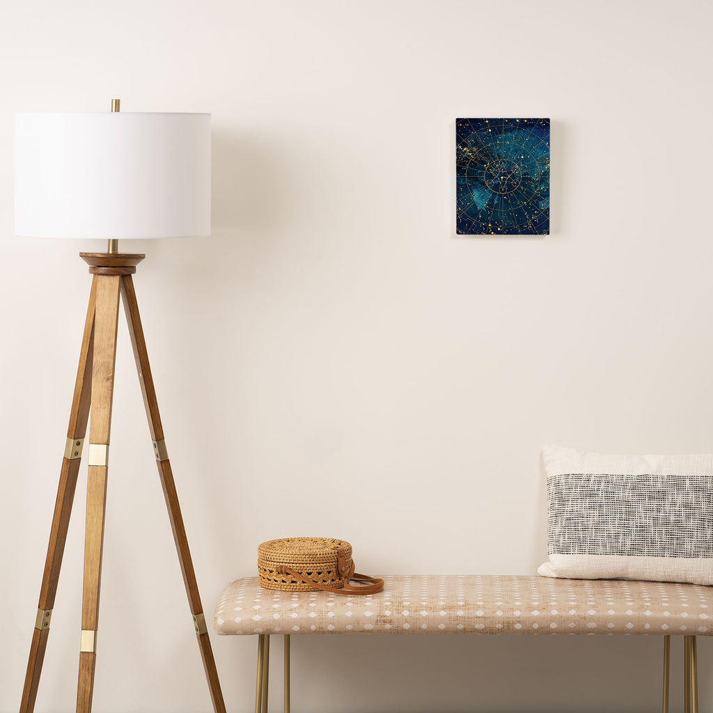 Star Map :: City Lights Canvas Print Gallery Image 2