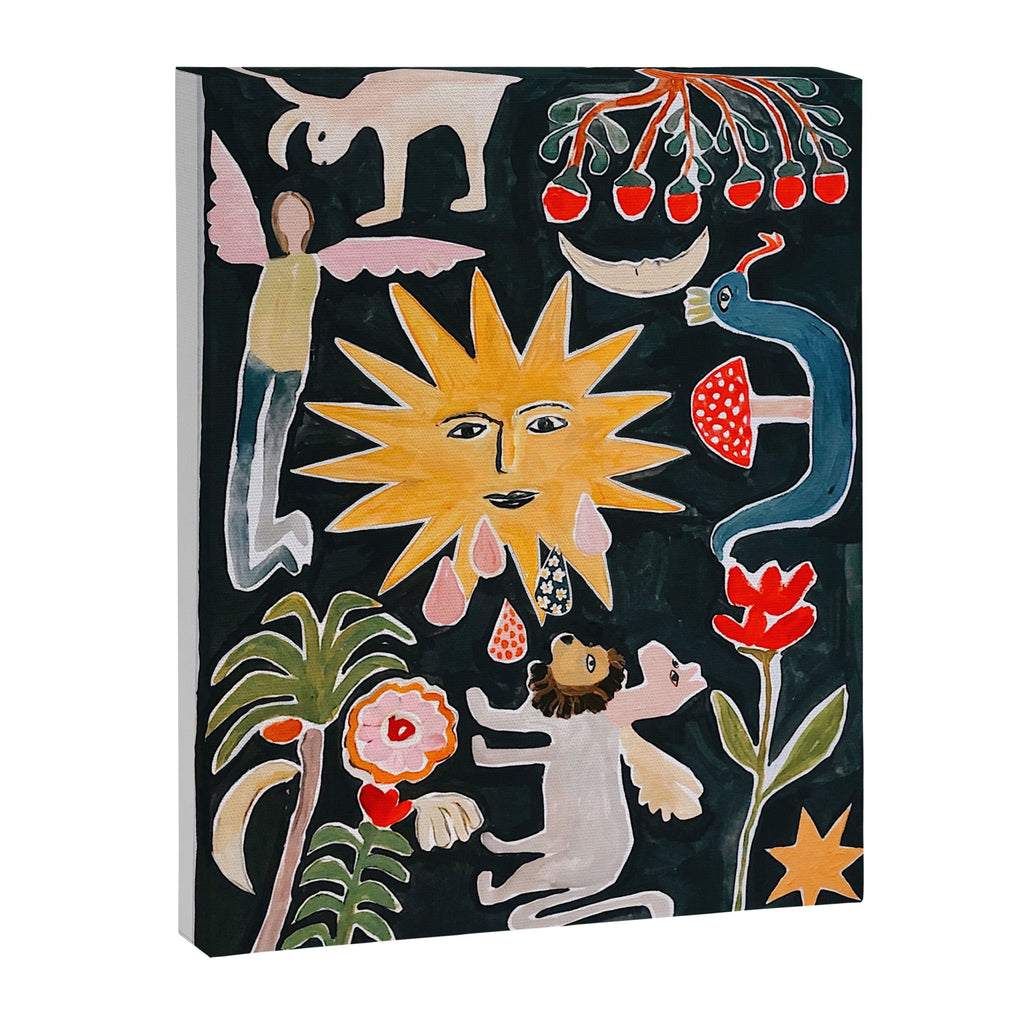 Crying Sun Canvas Print Gallery Image 6
