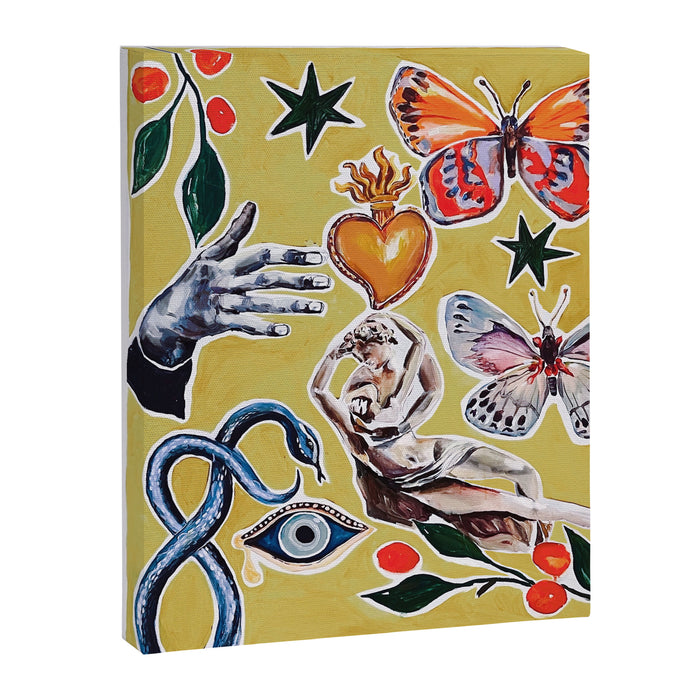 Eclectic Kiss Canvas Print Gallery Image 1