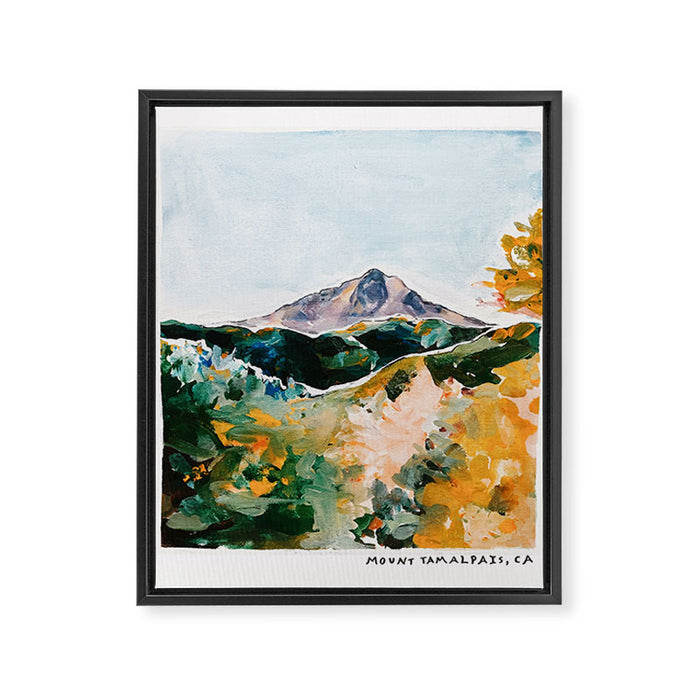 Mount Tam Marin County California Framed Canvas Print Gallery Image 1