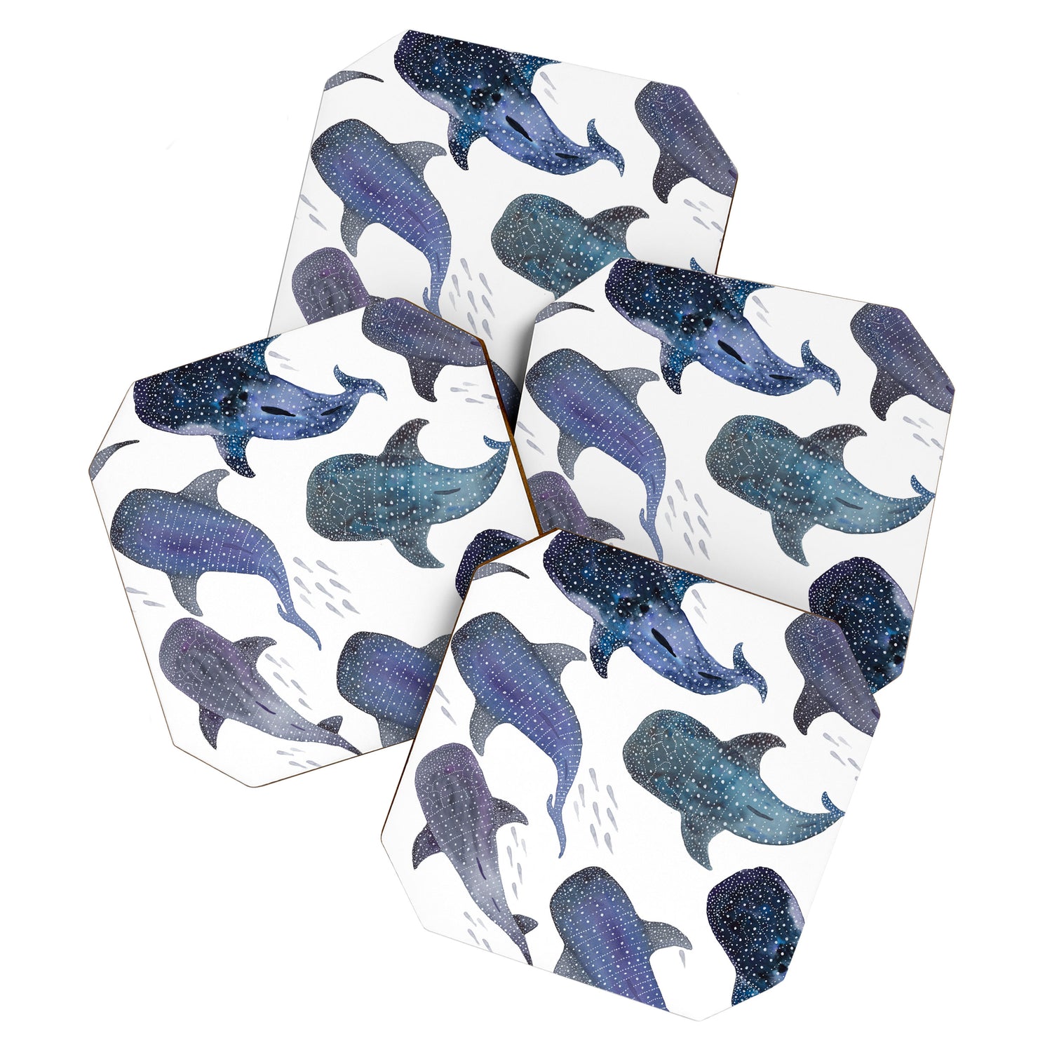 Whale Shark Pattern Party Coaster Gallery Image 1