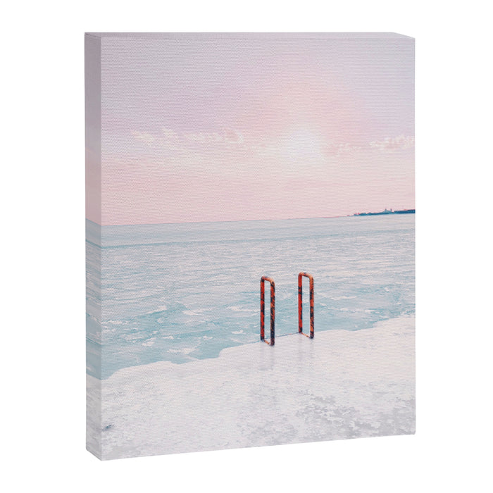 Lake Michigan Sunrise, Chicago Canvas Print Gallery Image 1