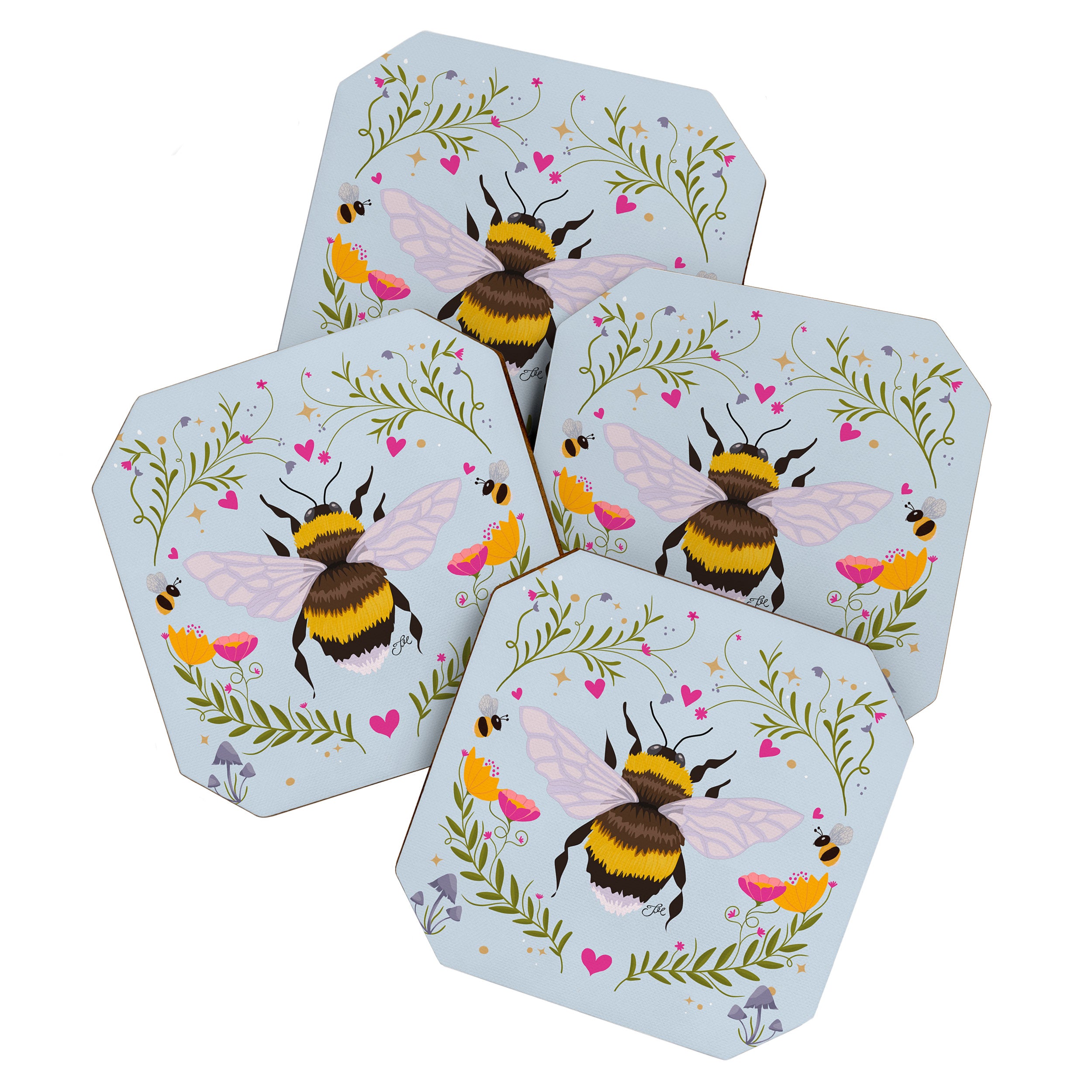 Bumblebee Garden Coaster Gallery Image 1