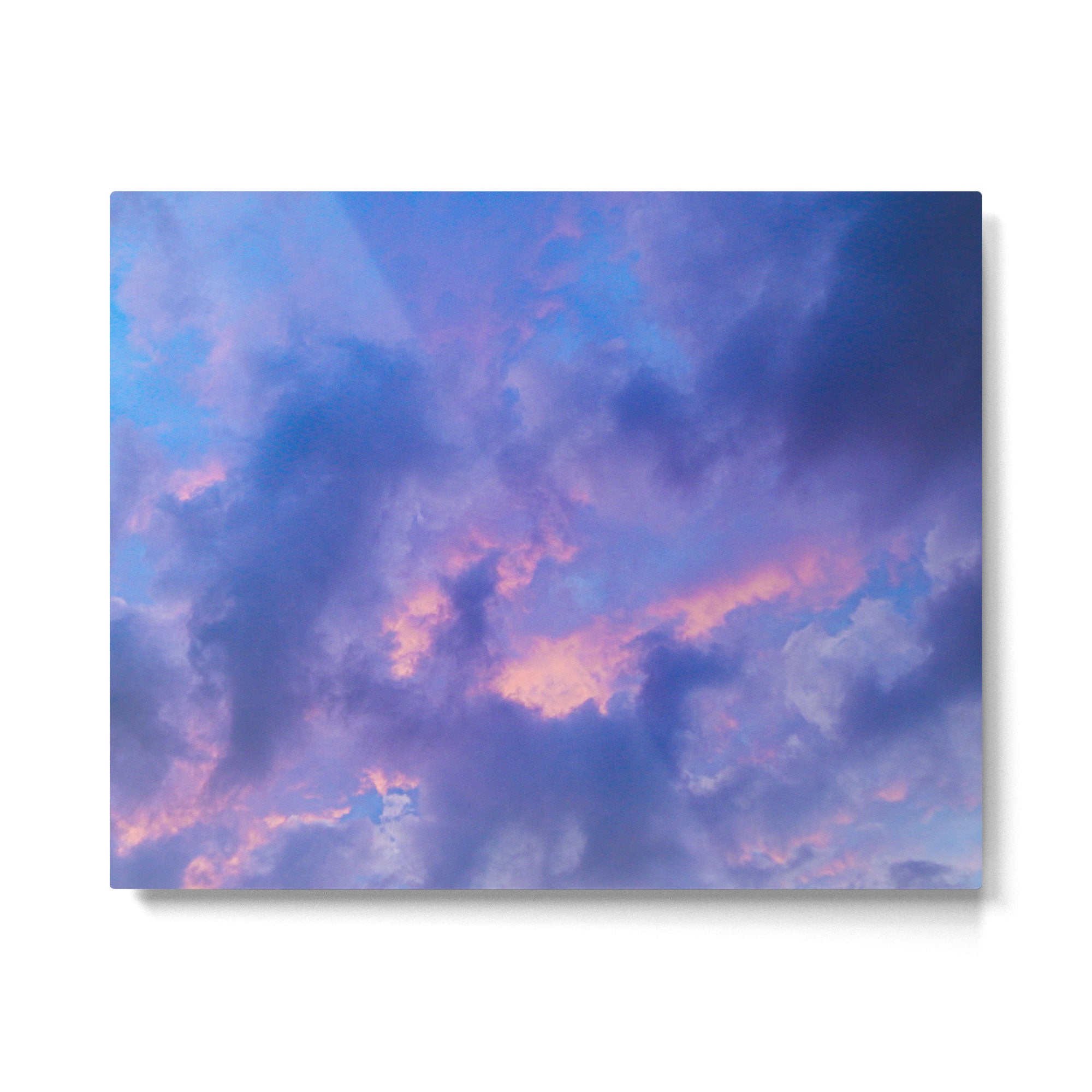 Dusk Clouds Metal Print Gallery Image 6