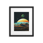 Exploring The Cosmos - Retro Space Framed Art Print Gallery Image 5
