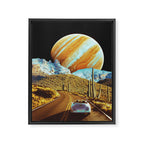 Journey To Jupiter Framed Canvas Print Gallery Image 6