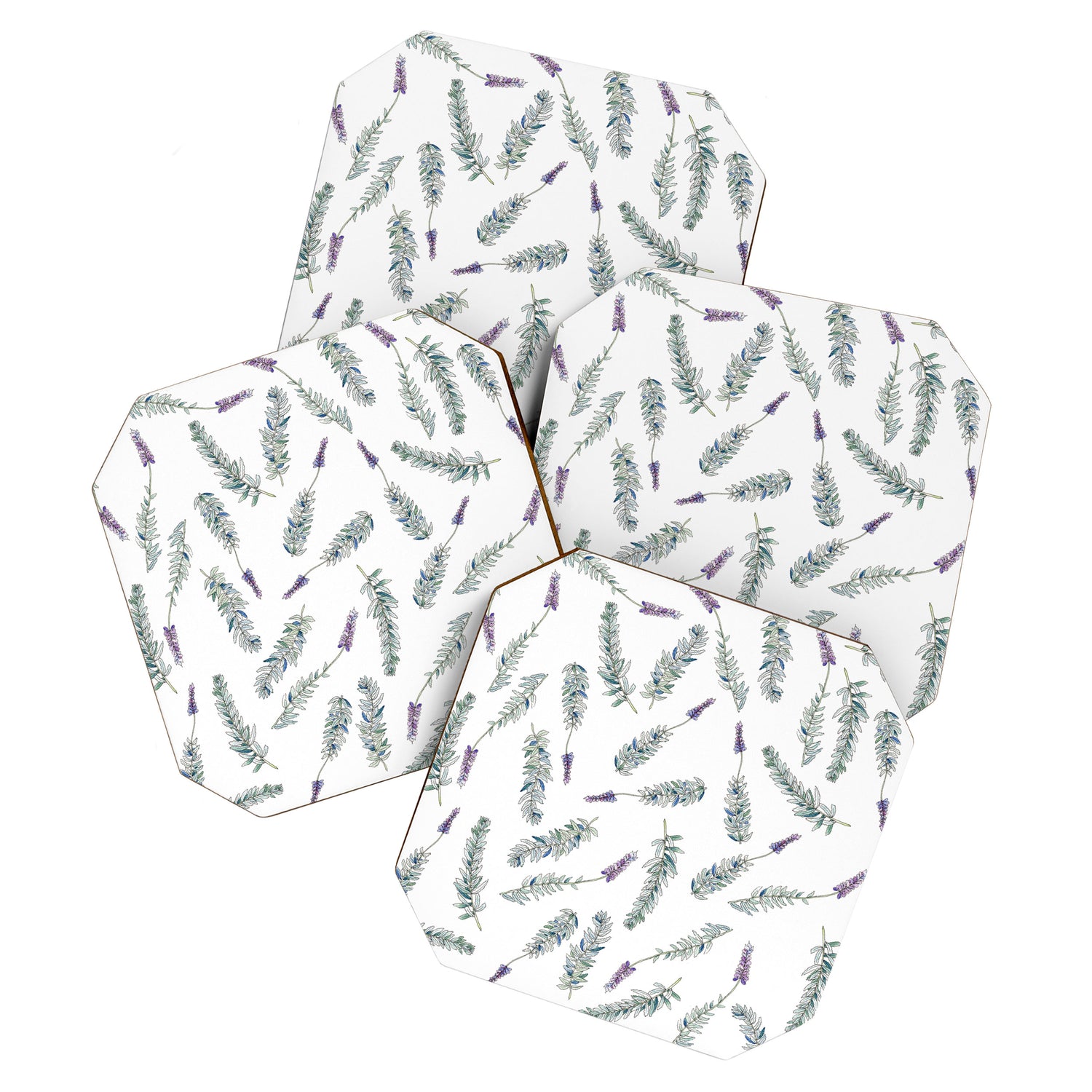 Lavender, Illustration Coaster Gallery Image 1