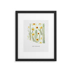 Arizona State Saguaro Cactus Blossoms Framed Art Print Gallery Image 6