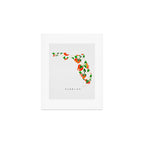 Florida State Flower - Orange Blossoms Art Print Gallery Image 1