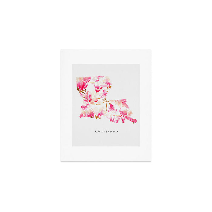 Louisiana State Flower - Magnolias Art Print Gallery Image 1
