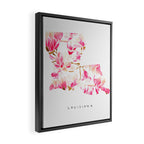 Louisiana State Flower - Magnolias Framed Canvas Print Gallery Image 2
