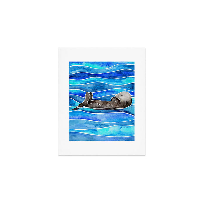 Sea Otter Art Print Gallery Image 1