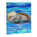 Sea Otter - Curled Canvas Print Gallery Image 8