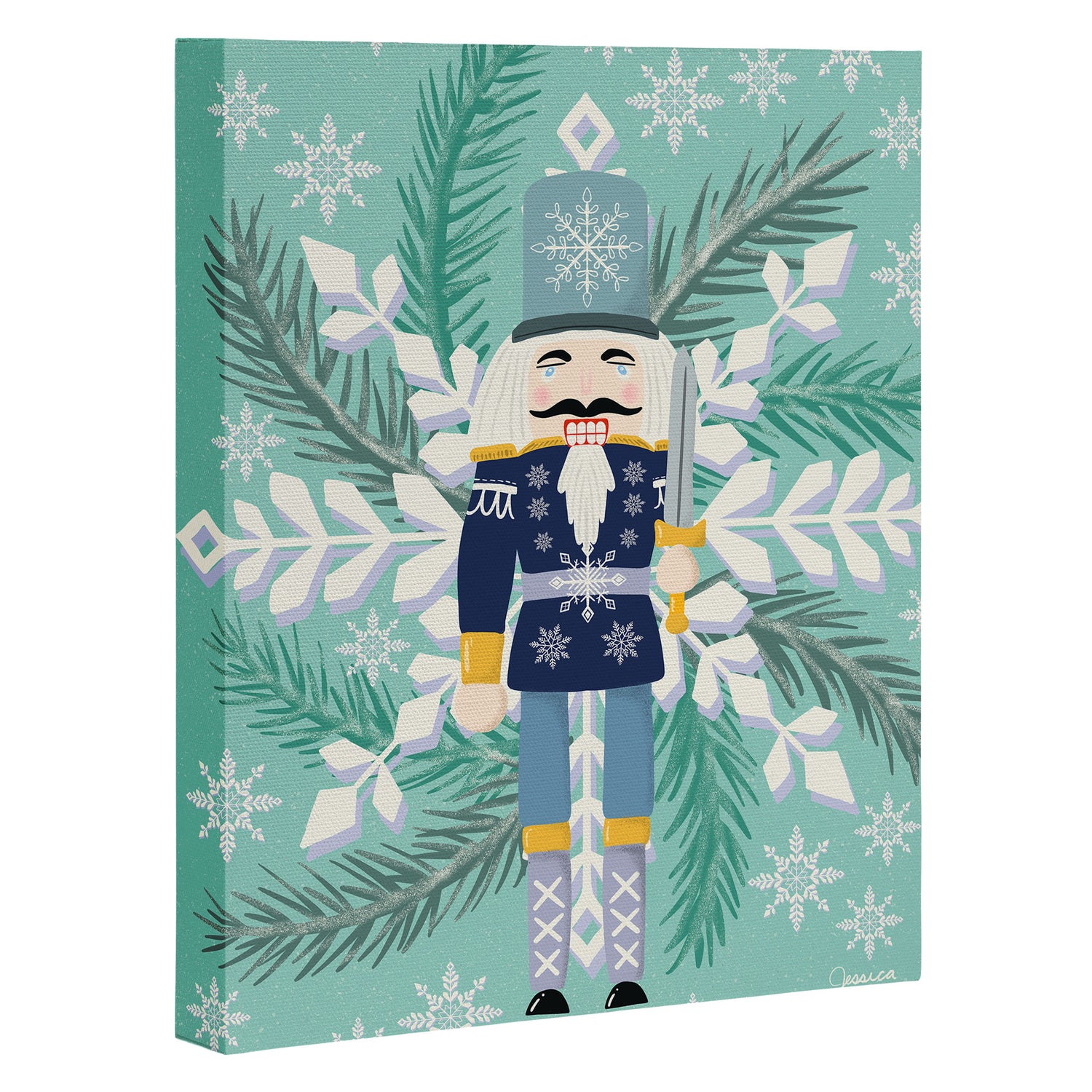 Snowflake Nutracker Canvas Print Gallery Image 3