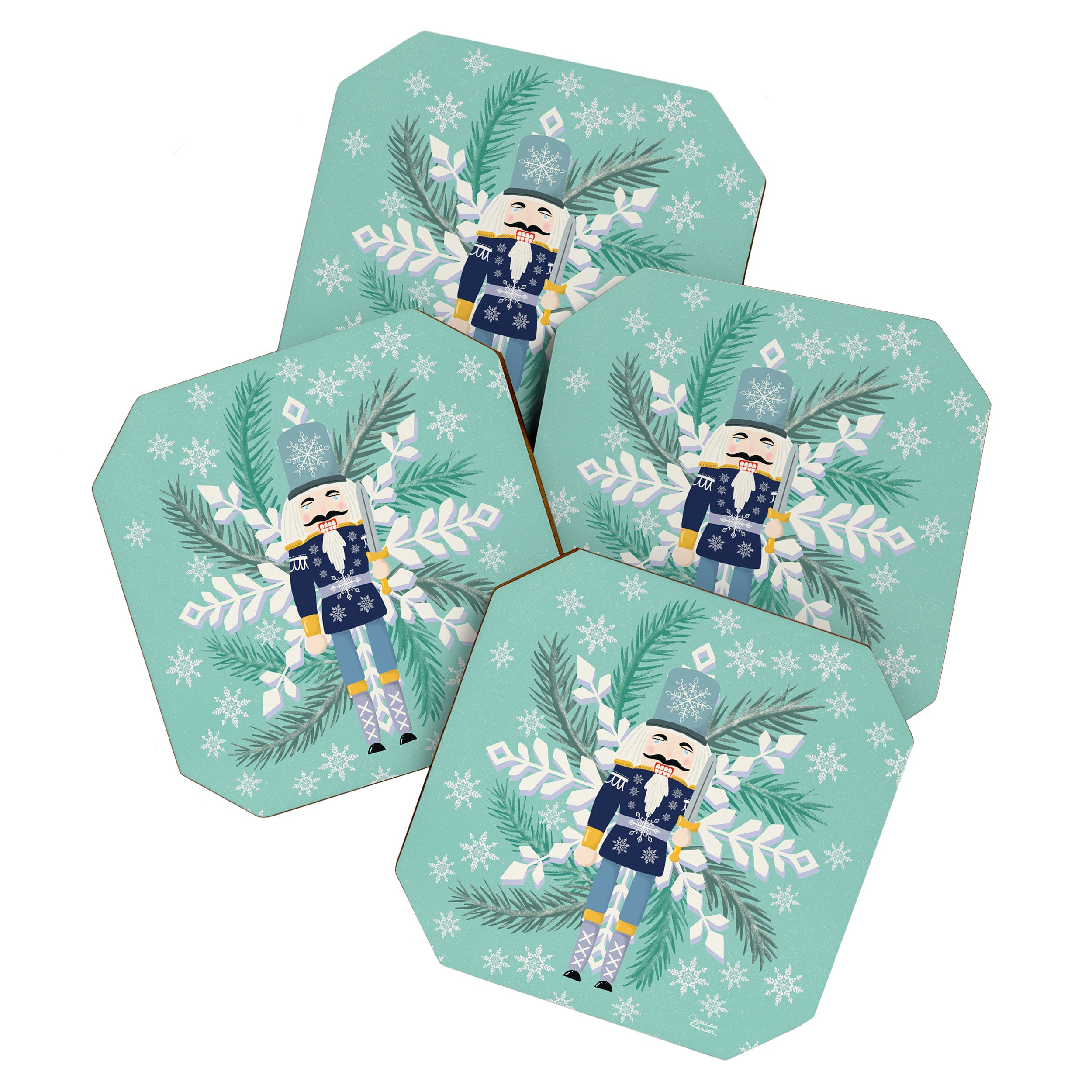 Snowflake Nutracker Coaster Gallery Image 1