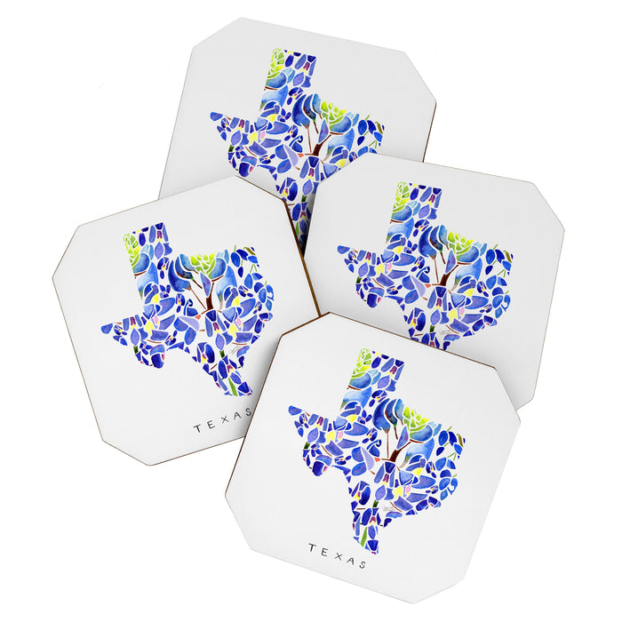 Texas State Bluebonnets Coaster Gallery Image 1