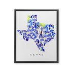 Texas State Bluebonnets Framed Canvas Print Gallery Image 8