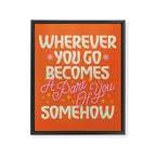 A Part of You Framed Canvas Print Gallery Image 6