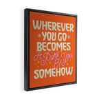 A Part of You Framed Canvas Print Gallery Image 2