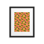 Banana Pattern on Pink Framed Art Print Gallery Image 6