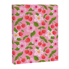 Cherry Pattern on Pink Canvas Print Gallery Image 8
