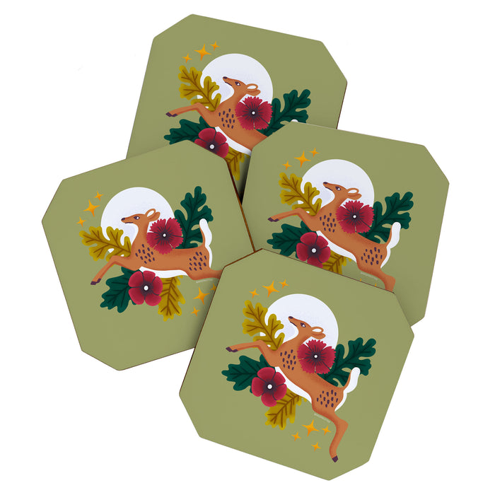 Doe - Crepuscular Critters Coaster Gallery Image 1