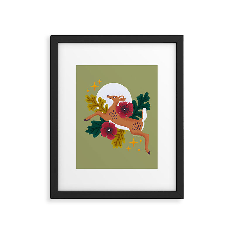 Doe - Crepuscular Critters Framed Art Print Gallery Image 5