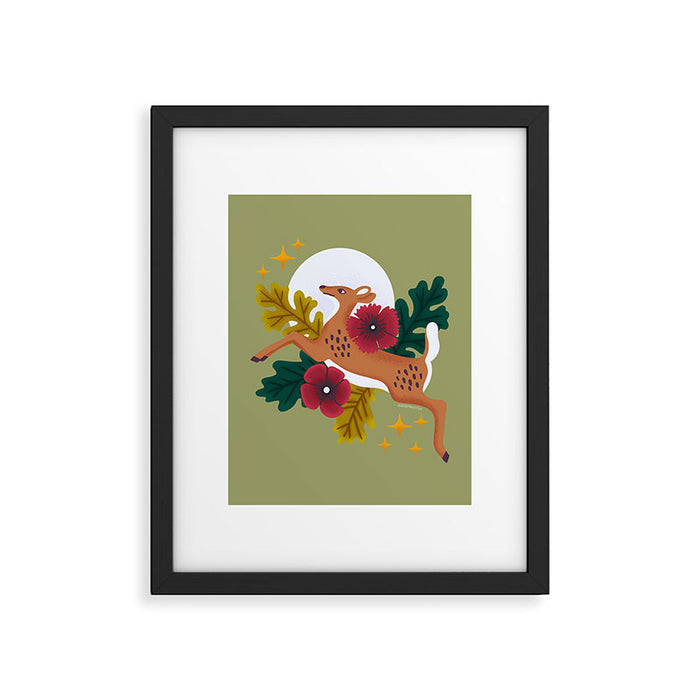 Doe - Crepuscular Critters Framed Art Print Gallery Image 1